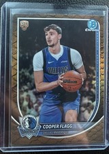 2025-26 Cooper Flagg Bowman Chrome RC BCV-1 Reptilian Refractor Hot SP!