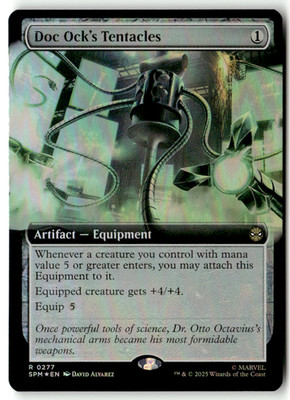 Magic the Gathering Marvel's Spider Man No. 0277 Doc Ock's Tentacles Foil