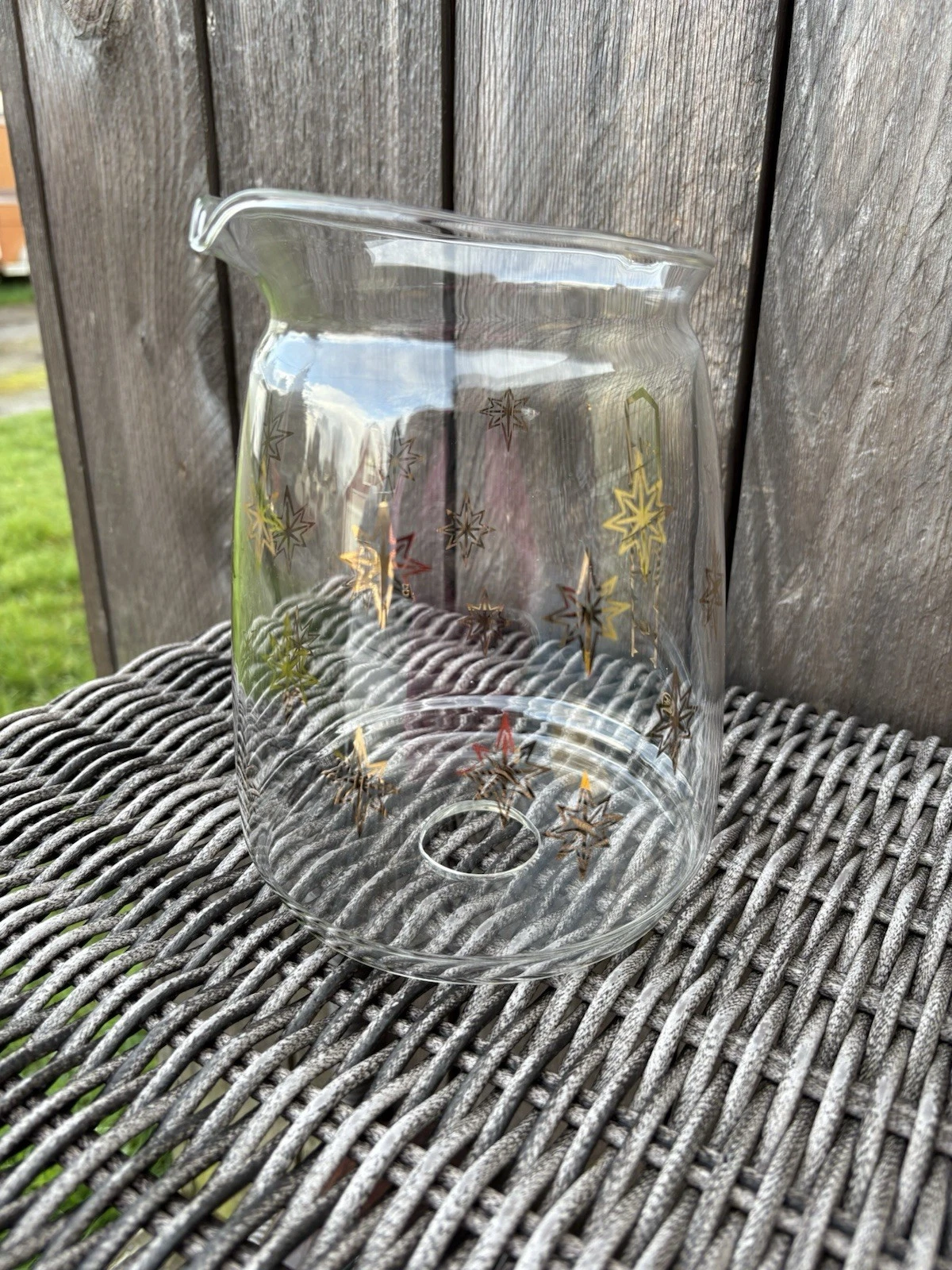Vintage Proctor Silex Atomic Starburst Coffee Percolator Replacement Glass