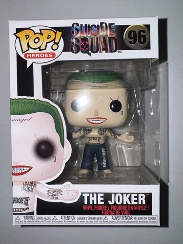 Funko Pop! Suicide Squad  The Joker (Shirtless) #96 DC Universe  Jared Leto