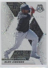 2021 Panini Mosaic White Sparkle Mosaic Prizm Eloy Jimenez #193 6x0