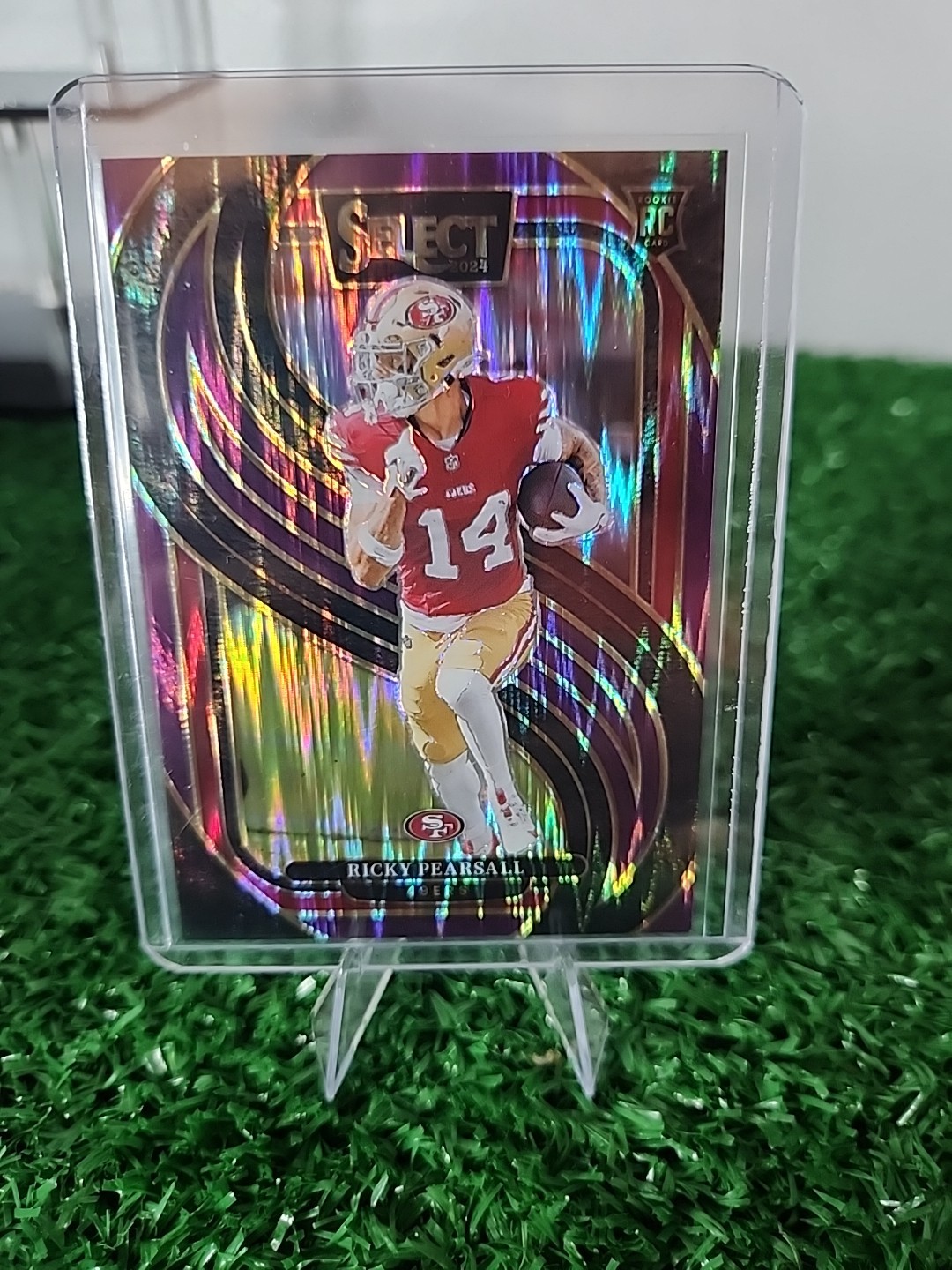 2024 Select - Ricky Pearsall Purple Shock Prizm Premier Level 112/360 #173