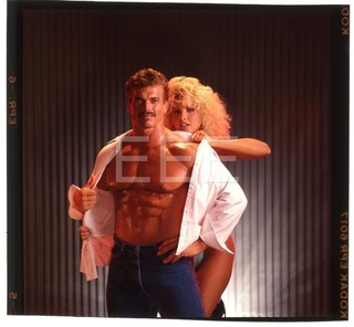 Kathy Shower Jeff Smullen Beefcake Harry Langdon Transparency w/rights 409Q