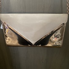 Clutch By Aldo Rose Gold NEW MSRP $45