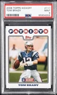 2008 TOPPS KICKOFF #111 TOM BRADY PSA 9