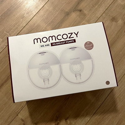 Momcozy M5 doppelte elektrische Milchpumpe tragbar/handfrei