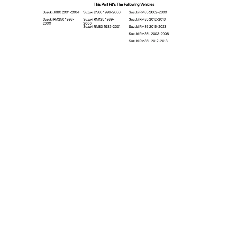 Suspensiones de escape de fábrica para Suzuki JR80 2001-2004 Foto 2 de 2