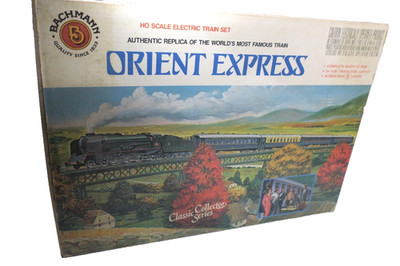 Bachmann 40-0185 HO Gauge  Orient Express  Steam Train Set