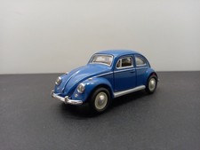 1:43 VW Käfer blau Modellauto - 10 cm