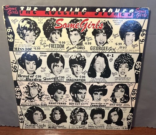 1st Press 1978 Rolling Stones - Some Girls COC 39108 VG  See Pics.