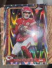 2025 Topps Patrick Mahomes II Silver Refractor Card Kansas City Chiefs