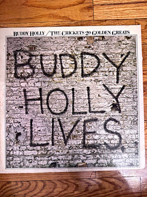 Buddy Holly & The Crickets 20 Golden Greats LP 1978 MCA Vinyl MCA-3040