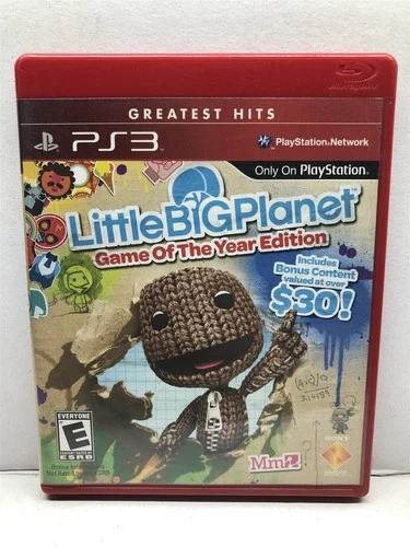 LittleBigPlanet Game of the Year Edition (PlayStation 3, 2009) Complete Tested