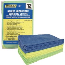 Deluxe Microfiber Detailing Cloths (12 Per Pack)