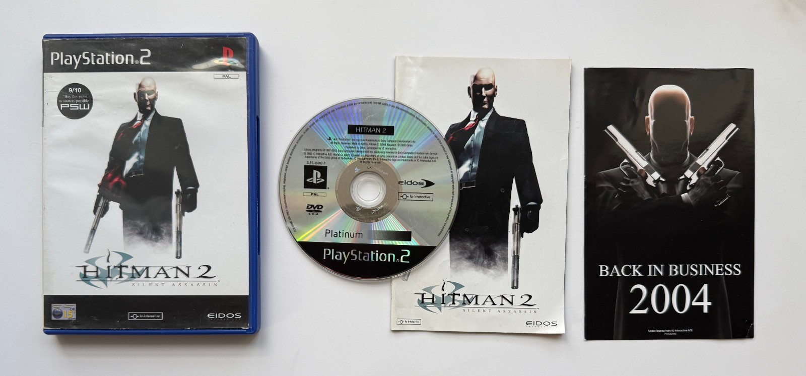 Hitman 2: Silent Assassin - PS2, PlayStation 2 - Complet, Testé