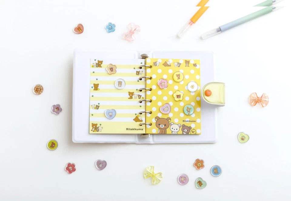 Raccoglitore adesivo San-X Rilakkuma Squishy SE68703 - Immagine 3 di 3