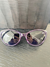Sunglasses by Sama Eyewear Model SABRINA in Purple/Green Color Combination