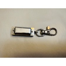 Mini Metal Harmonica Keychain