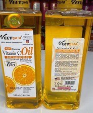 Veet Gold Vitamin C Face Body Glowing corrector Oil 500 ML 100 Original