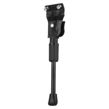 Bike Kickstand Adjustable Rear Side Mount Stand for 22-28 inch Wheel Black