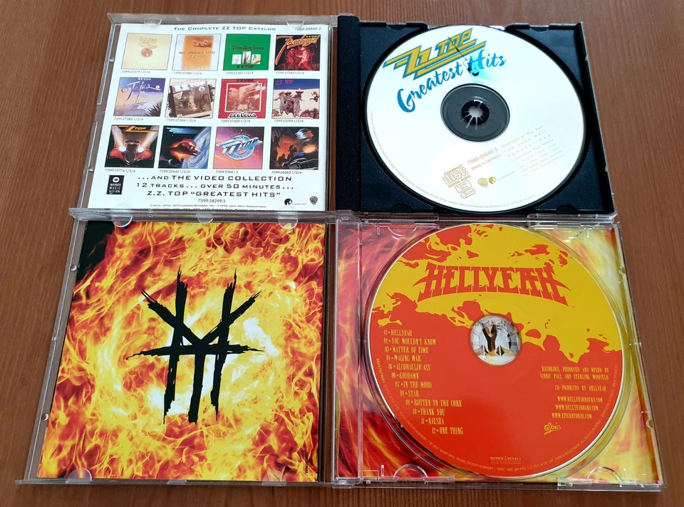 LOT CD HARD/METAL - LIMP BIZKIT + ARCH ENEMY + ZZ TOP + HELLYEAH - Photo 4/4