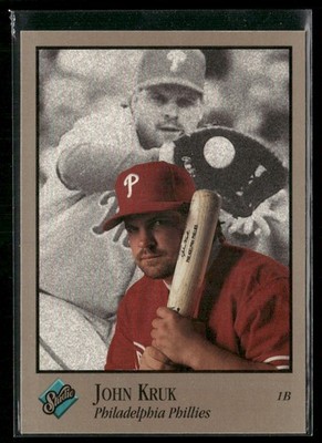 1992 Studio John Kruk Philadelphia Phillies #76