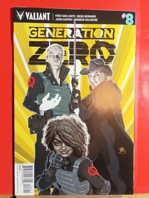 2017 Valiant Comics Generation Zero Issue 8 Lief Jones Cover B Variant FREE SHIP