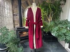 Vintage Christian Dior Robe De Chambre Velour Belted Robe, Porn Star Loungewear