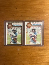 Stanley Morgan Patriots Lot of (2) 1979 Topps Rookies #221 NMint