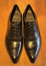 CELINE Oxford Shoes with Cuban Heels, size 43, like new