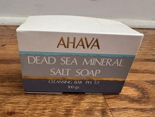 Ahava Dead Sea Mineral Salt Soap Cleansing Bar PH 55