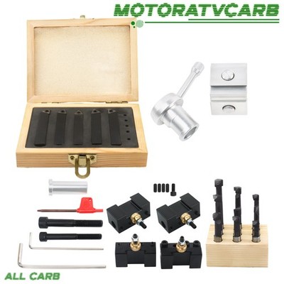 ALL-CARB High Repeatability 19× Mini Quick Change Tool Post Holder Set For Lathe