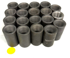 FORGED STEEL PIPE COUPLING 1/2" X 1/2" FNPT X FNPT LOT OF 19