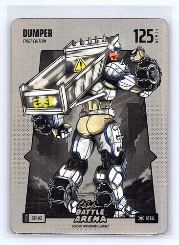 DUMPER (Cal Raleigh) Bo Jackson Battle Arena #82 Silver Battlefoil 125 Power