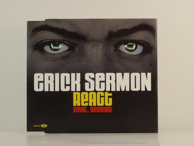 ERICK SERMON FT REDMAN REACT (H1) 3 Track CD Single including Picture Sleeve BMG