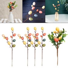 Kreativer Osterei-Baum-Zweig-gr&uuml;nes Blatt f&uuml;r Hausvase-Osterornamente