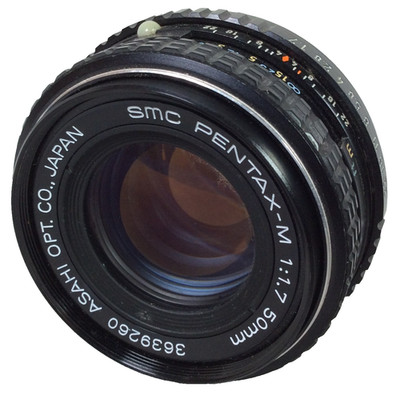 SMC Pentax-M Objektiv 50 mm f/1,7 Prime Asahi Opt Co Japan K-Mount manueller Fokus