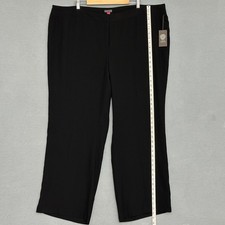 Pantalon habillé noir riche femme Vince Camuto - Taille 16W Neuf avec