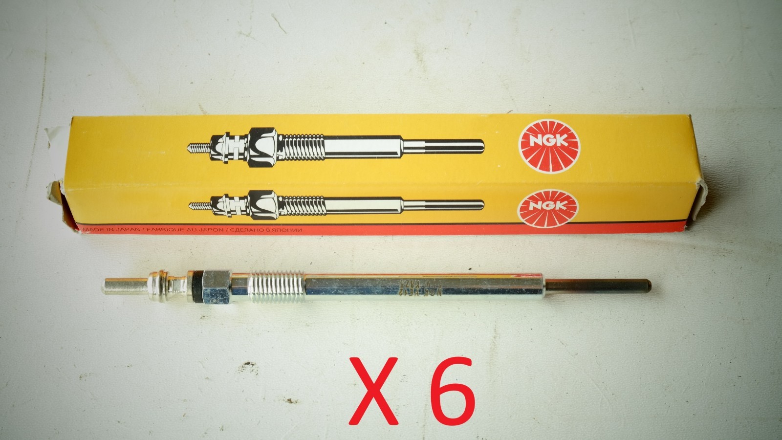NGK YE12 bougie de préchauffage haute résistance thermique pour bloc moteur V6 2.7 Hdi