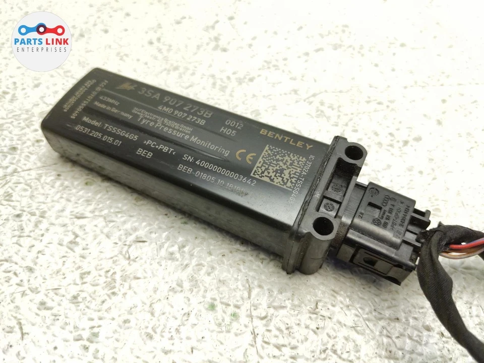 BENTLEY BENTAYGA TPMS 2016-20 MÓDULO DE MONITOREO DE PRESIÓN DE NEUMÁTICOS CONJUNTO 3SA907273B Foto 3 de 4