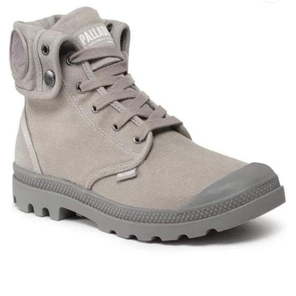 Women Palladium Boots Grey Textile 37.5