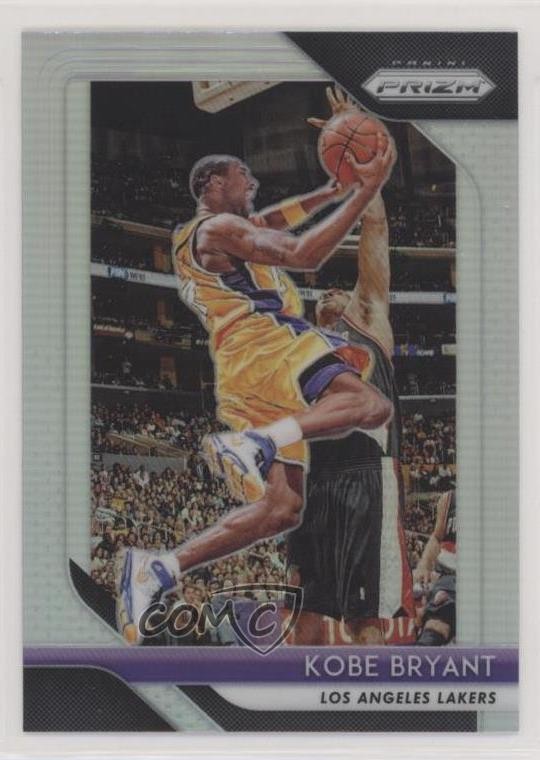 2018-19 Panini Prizm Silver Prizm Kobe Bryant #15 HOF