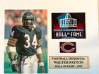 Walter Payton Chicago Bears -Football Immortal-signed 8 x 10" matted photo coa