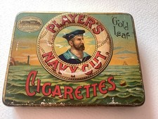 Anfang 20. Jh. Spieler Marineschliff Zigarettendose geprägt Rettungsring