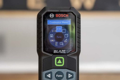 #ad Bosch Blaze 165 ft Connected Green Beam Laser Measure W Color Screen GLM165 25CG $79.99