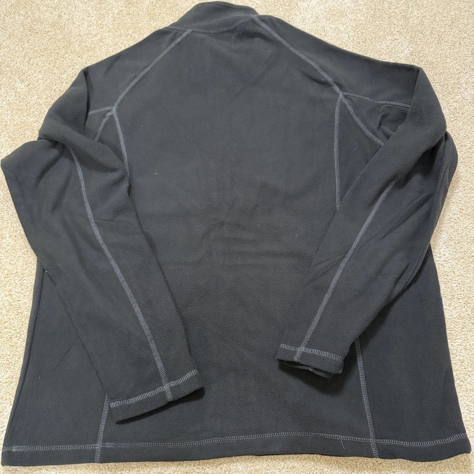 NWT Trimark Mens Size XL Black Full Zip Jacket Rixford Polyfleece Pocketed - product detail image 6