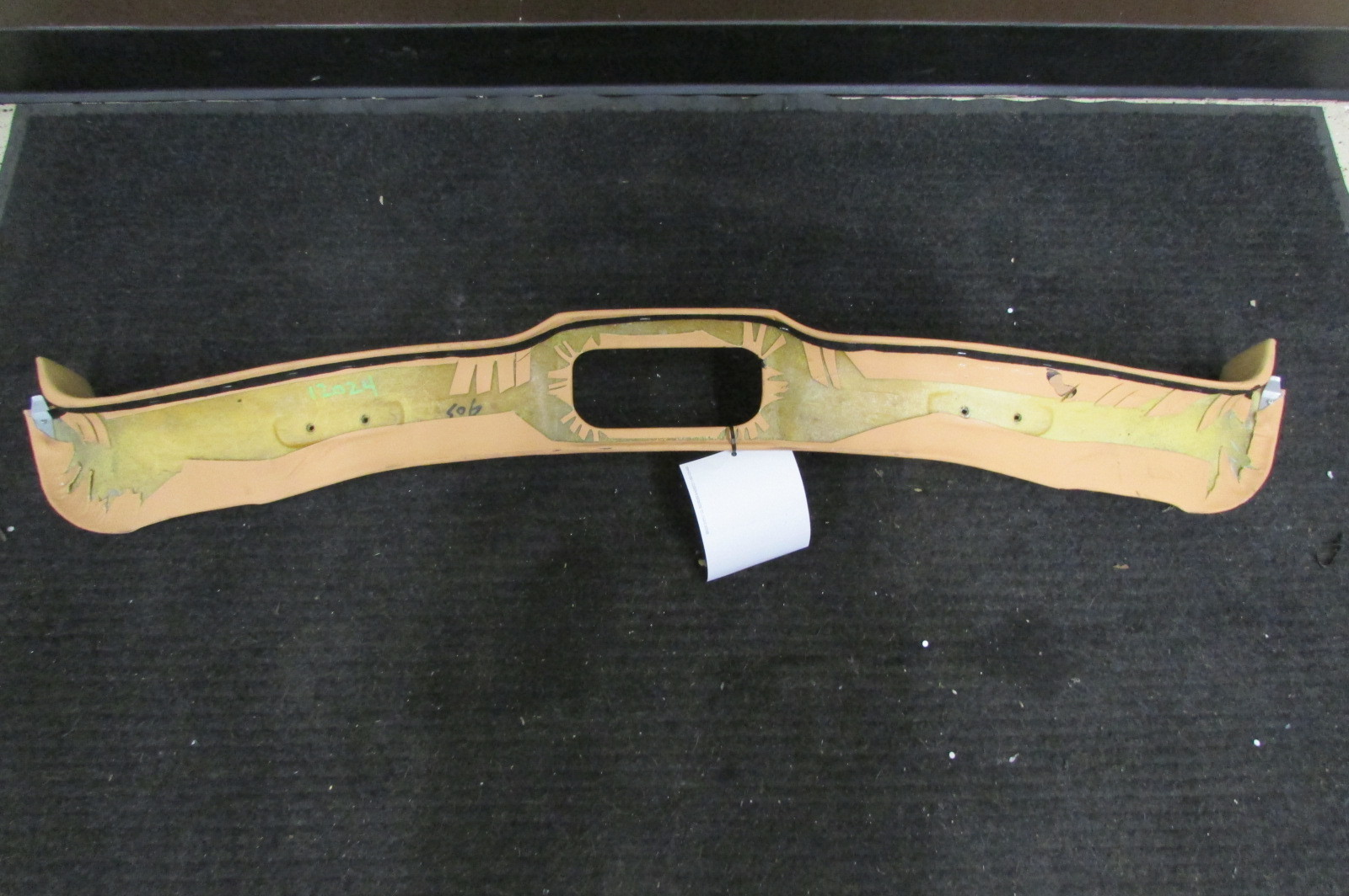 Ferrari F430 Spider Upper Windshield Cover Beige Leather, P/N 68503705