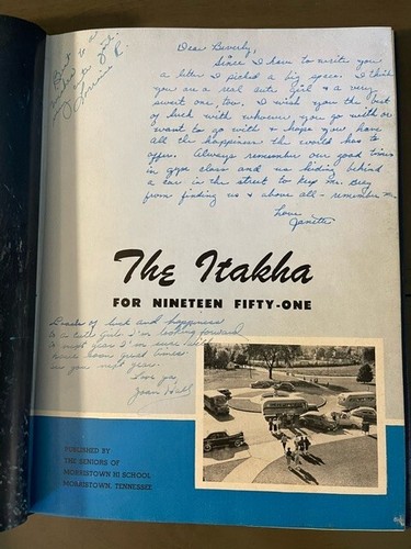 1951 The Itakha Morristown High School yearbook - Picture 7 of 9