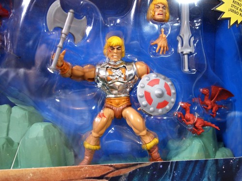Mattel Motu Masters of the Universe Origins Battefield Warriors BA He-Man & Cat - Imagen 5 de 6
