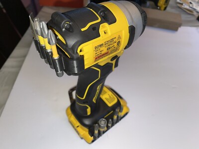 Drill Bit Holder for DeWalt, Atomic compact series FREE Tool & battery wallMount